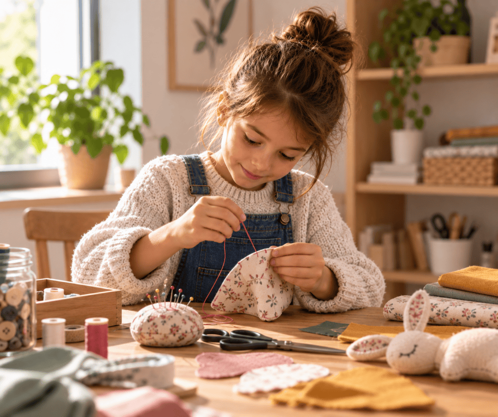 atelier couture photo d'enfant