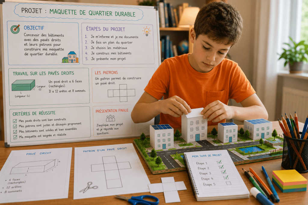 atelier maquette, mesures, &eacute;chelle, construction